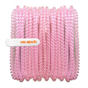 Skooob Tangle Free Earbud Covers - Translucent Pink - HECSKBPNKT | Hamilton Electronics Vcom | Headphones