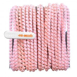 Skooob Tangle Free Earbud Covers - Light Pink/White - HECSKBPNKW | Hamilton Electronics Vcom | Headphones