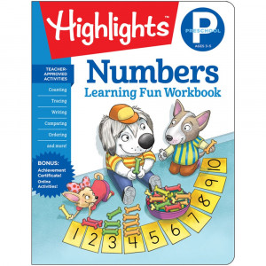 Learning Fun Workbooks, Preschool Numbers - HFC9781684372805 | Highlights For Children | Numeration