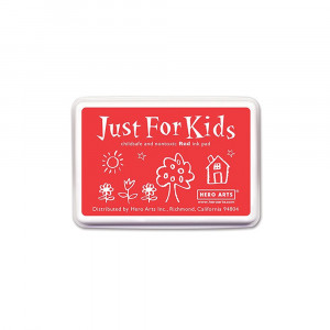 Just for Kids Ink Pad, Red - HOACS103 | Hero Arts | Stamps & Stamp Pads