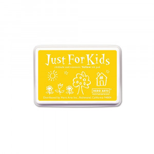 Just for Kids Ink Pad, Yellow - HOACS111 | Hero Arts | Stamps & Stamp Pads
