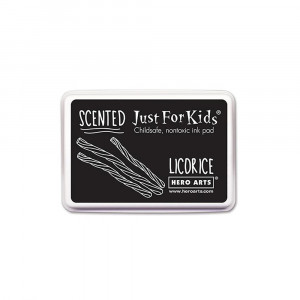 Just for Kids Scented Ink Pad Licorice/Black - HOACS112 | Hero Arts | Stamps & Stamp Pads