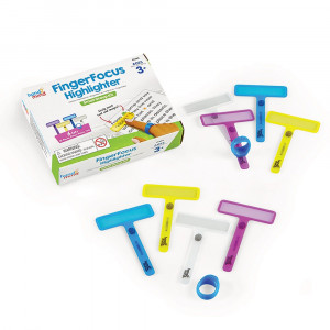 FingerFocus Highlighter, Small Group Set, 6 Sets - HTM91496 | Learning Resources | Accessories