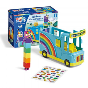 Numberblocks Rainbow Counting Bus - HTM96092 | Learning Resources | Vehicles