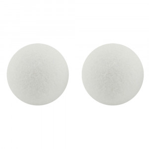 HYG51104 - Styrofoam 4In Balls Pack Of 12 in Styrofoam