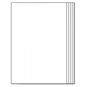 IF-81B - Blank Book Rectangle 12-Pk 16 Pgs 7 X 10 in Art Activity Books