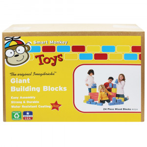 IMA1024 - Imagibricks Giant Building 24Pc Set Blocks in Blocks & Construction Play