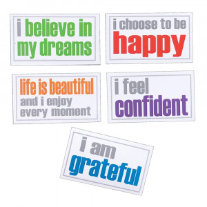 Confidence Magnets, Pack of 5 - ISM52356M | Inspired Minds | Magnetism