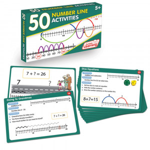 JRL325 - 50 Number Line Activities in Numeration