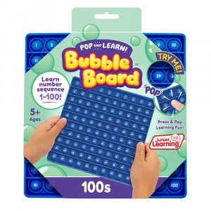 100s Pop and Learn Bubble Board - JRL676 | Junior Learning | Numeration