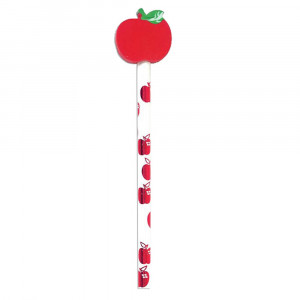 JRM52975 - Pencil And Eraser Topper Apple Writeons in Pencils & Accessories