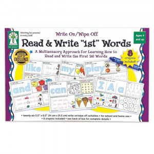 KE-846037 - Write On/Wipe Off Read & Write 1St First Words Ages 4+ in Language Arts