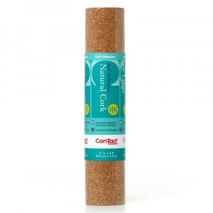 KIT04F12642006 - Con Tact Adhesive Roll Cork 12 X 4 in Contact Paper
