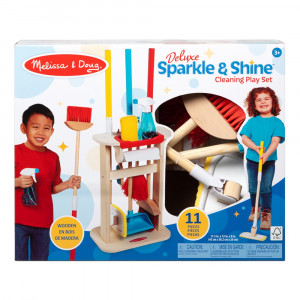 Deluxe Sparkle & Shine Cleaning Play Set - LCI30606 | Melissa & Doug | Homemaking
