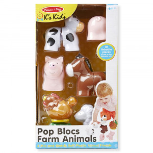 LCI9196 - Pop Blocs Farm Animals in Blocks & Construction Play