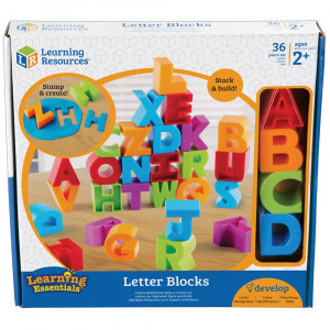 LER7718 - Letter Blocks in Blocks & Construction Play