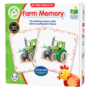 My First Memory Game - Farm - LJI052686 | University Games | Games
