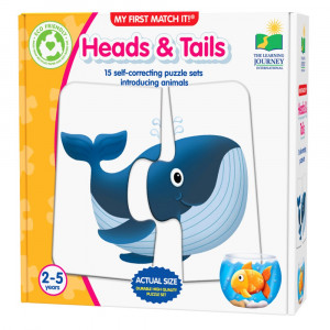 My First Match It - Head and Tails - LJI115251 | University Games | Games