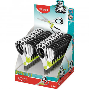 Koopy Spring-Assisted Educational Scissors, 5 Display of 20 - MAP137910 | Maped Helix Usa | Scissors"