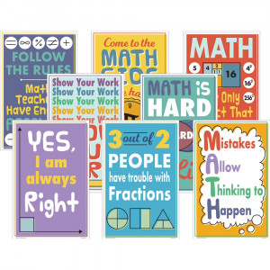 Math Fun Charts - MC-P176 | Teacher Created Resources | Deco: Charts, Fun Charts
