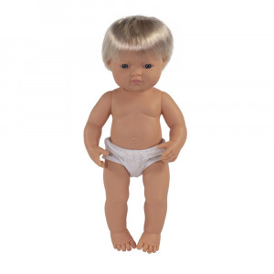 Baby Doll 15 Causasian Boy - MLE31051 | Miniland Educational Corporation | Dolls"