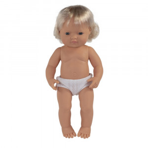 Baby Doll 15 Causasian Boy - MLE31052 | Miniland Educational Corporation | Dolls"