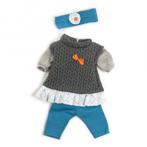 MLE31560 - Doll Clothes Grl Fall/Spring Outfit in Dolls