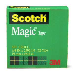 MMM810341296 - Tape Scotch Magic 3/4 X 36 Yds in Tape & Tape Dispensers