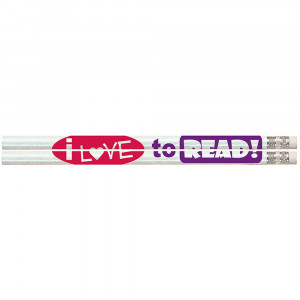 I Love to Read! Pencil, Pack of 12 - MUS1486D | Musgrave Pencil Co Inc | Pencils & Accessories