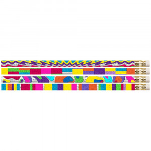 MUS2396D - Watercolors 12Pk Motivational Fun Pencils in Pencils & Accessories