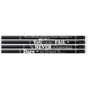 MUS2547D - Chalkboard Talk Pencil 12Pk in Pencils & Accessories