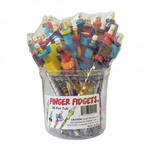 Finger Fidget, Tub of 36 - MUSFIDGETS | Musgrave Pencil Co Inc | Novelty