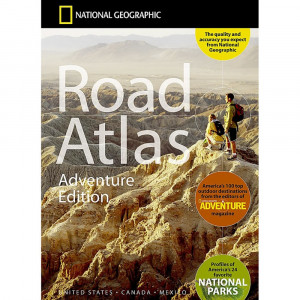 Road Atlas 2024: Adventure Edition, United States, Canada, Mexico, 11 x 15" - NGMRD00620166 | National Geographic Maps | Maps & Map Skills"
