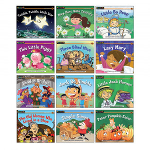Rising Readers Leveled Books: Nursery Rhyme Tales Set 2, English - NL-1067 | Newmark Learning | Leveled Readers