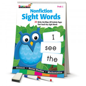 NL-4680 - Learning Flip Charts Nonfiction Sight Words in Sight Words