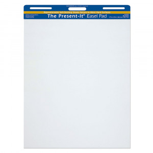 Easel Pad, Self-Adhesive, White, Unruled 27" x 34", 25 Sheets - PAC104390 | Dixon Ticonderoga Co - Pacon | Easel Pads