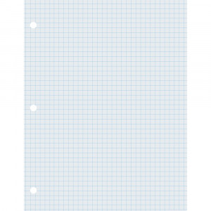 Graphing Paper, White, 2-sided, 1/4" Quadrille Ruled 8-1/2" x 11", 500 Sheets - PAC2414 | Dixon Ticonderoga Co - Pacon | Drawing Paper