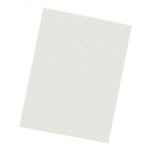 Grid Ruled Drawing Paper, White, 1/4" Quadrille Ruled, 9" x 12", 500 Sheets - PAC2862 | Dixon Ticonderoga Co - Pacon | Drawing Paper