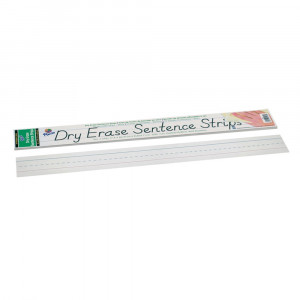 PAC5185 - Dry Erase Sentence Strips White 3 X 24 in Dry Erase Sheets