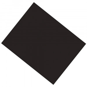 PAC53941 - Poster Board 22X28 Black 6 Ply Coated in Poster Board