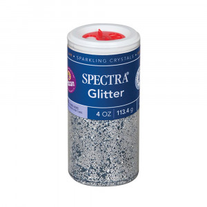 PAC91610 - Glitter 4Oz Silver in Glitter