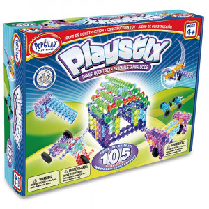 PPY90015 - Playstix Transparent St in Blocks & Construction Play