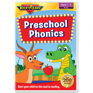 Preschool Phonics DVD - RL-324 | Rock N Learn | DVD & VHS