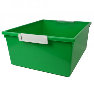 ROM53605 - 12Qt Green Tattle Tray W Label Hold in General