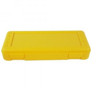 Ruler Box, Yellow - ROM60303 | Romanoff Products | Pencils & Accessories