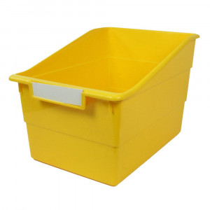 ROM77303 - Wide Yellow File With Label Holder in General