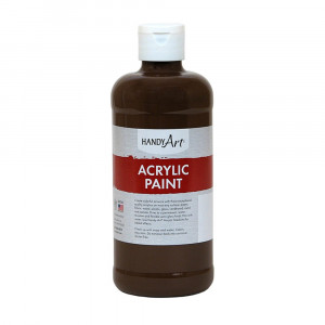 RPC101090 - Acrylic Paint 16 Oz Burnt Umber in Paint