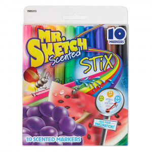 SAN1905313 - Mr Sketch Scented Stix 10Ct in Markers