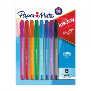 InkJoy 100ST Ballpoint Pens, Medium Point, Assorted Ink, 8 Count - SAN1945932 | Sanford L.P. | Pens