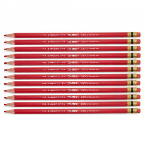 Col-Erase Colored Pencil, Carmine Red, Box of 12 - SAN20045BX | Newell Brands Distribution Llc | Colored Pencils